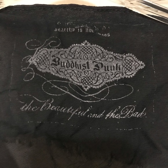 Buddhist Punk sheer Top - Picture 6 of 13